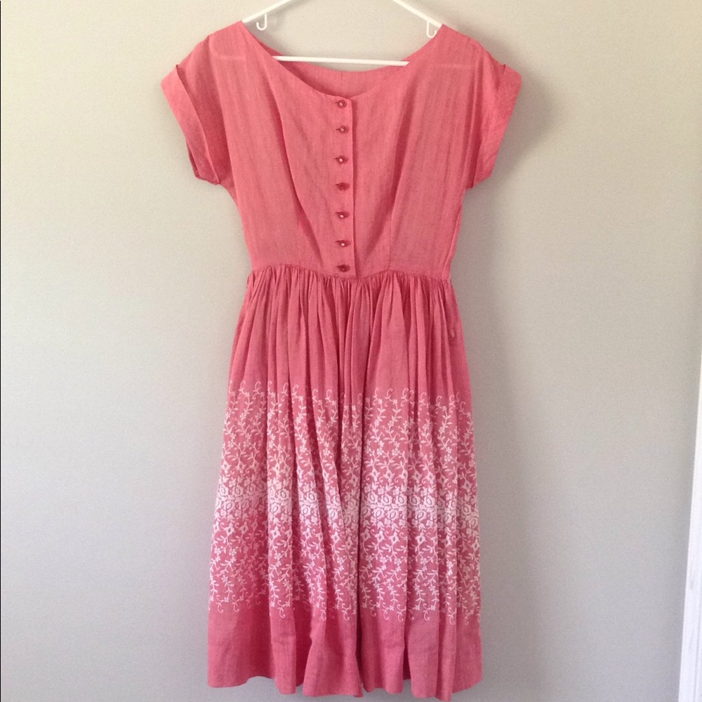 Vintage 1950's Japanese Party Dress